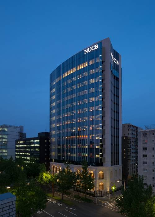 Nagoya Marunouchi Tower Campus, opened in June 2015, is just a fifteen-minute walk (one subway stop) from the central Nagoya Station.